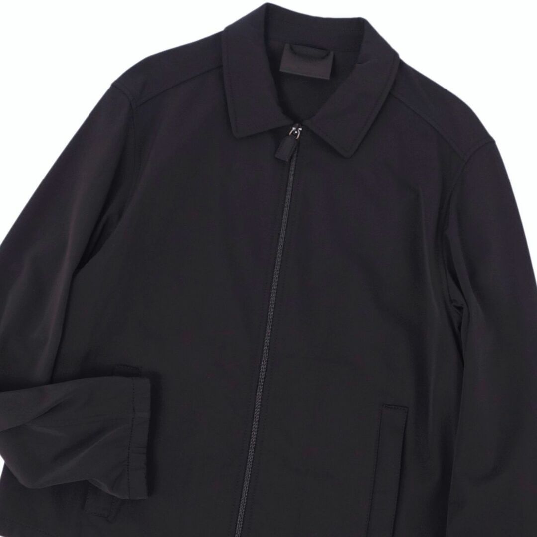 PRADA - 美品 プラダ PRADA ジャケット ジップアップ 無地 PRADA - 美品 プラダ PRADA ジャケット ジップアップ 無地