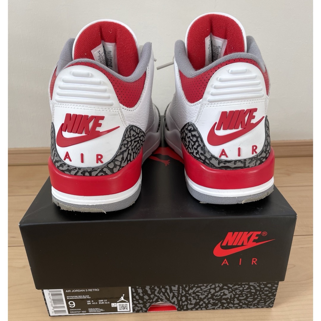 Jordan Brand（NIKE）(ジョーダン)のNike Air Jordan3 OG Fire Red ナイキ ジョーダン3 メンズの靴/シューズ(スニーカー)の商品写真