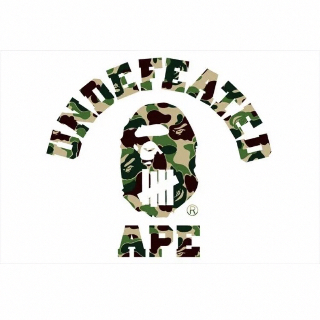 A BATHING APE(アベイシングエイプ)のA BATHING APE × UNDEFEATED COLLEGE TEE メンズのトップス(Tシャツ/カットソー(半袖/袖なし))の商品写真