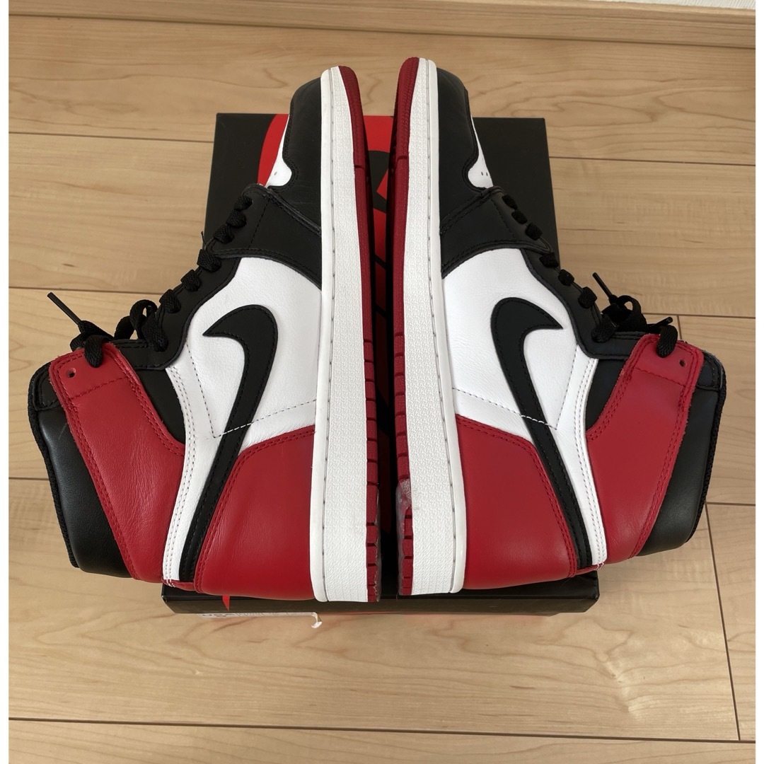 Jordan Brand（NIKE）(ジョーダン)のNike Air Jordan1 High OG Black Toe つま黒 メンズの靴/シューズ(スニーカー)の商品写真