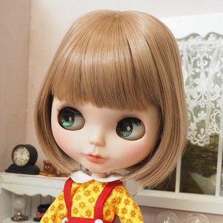 ネオブライス ウィッグ ナチュラルショートボブ MiB 10インチ Blythe(人形)