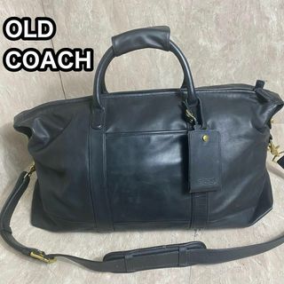 コーチ(COACH)の希少・美品 OLD COACH ボストンバッグ 2way ドイツホック レザー(ボストンバッグ)