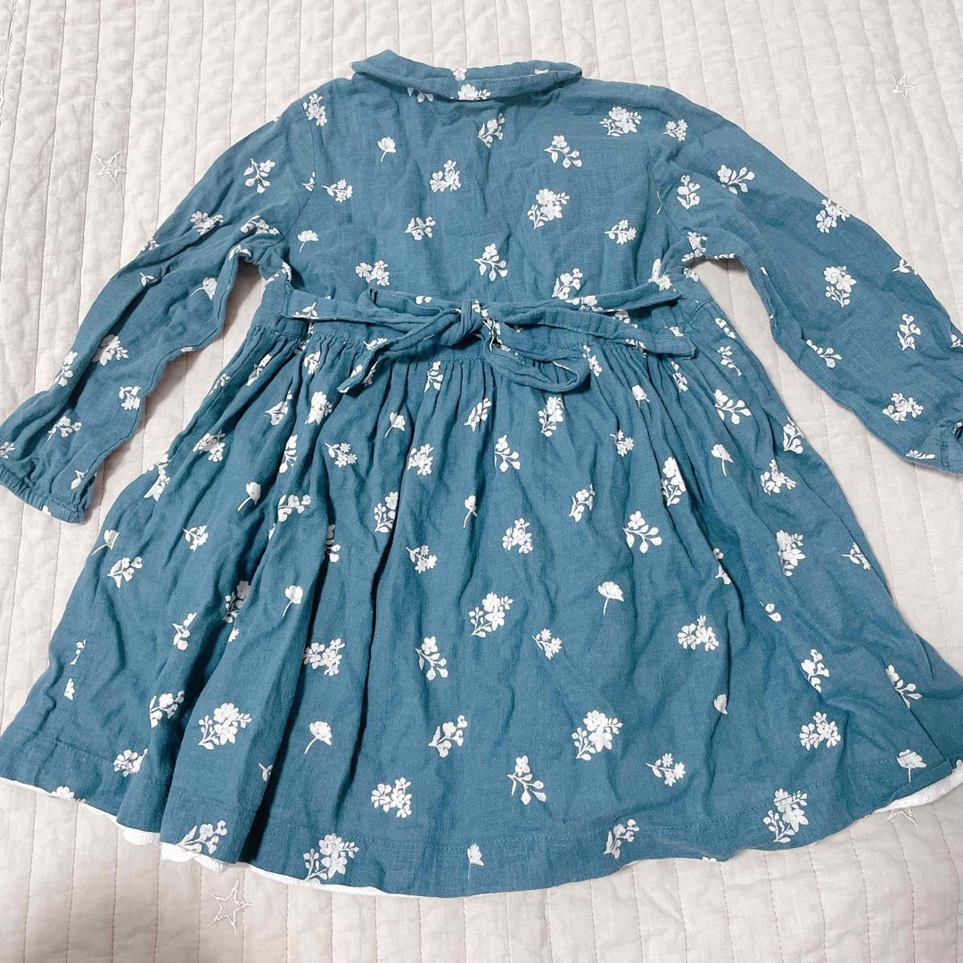 Caramel baby&child (キャラメルベビー&チャイルド)のlittle cotton clothes フローラルワンピース キッズ/ベビー/マタニティのキッズ服女の子用(90cm~)(ワンピース)の商品写真