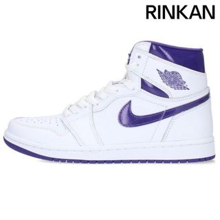 ナイキ(NIKE)のナイキ  WMNS AIR JORDAN 1 HIGH OG COURT PURPLE CD0461-151 エアジョーダン1ハイオージーコートパープルスニーカー メンズ 26cm(スニーカー)