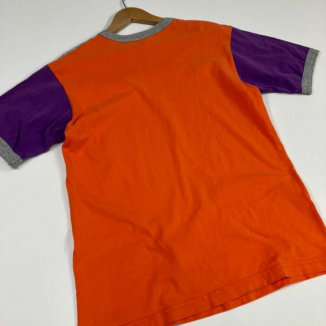 WALLA WALLA SPORT(ワラワラスポーツ)のWALLA WALLA SPORT Tシャツ　マルチカラー　フットボール　古着 メンズのトップス(Tシャツ/カットソー(半袖/袖なし))の商品写真