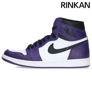 ナイキ(NIKE)のナイキ  AIR JORDAN 1 RETRO HIGH OG COURT PURPLE 555088-500 エア ジョーダン1レトロハイオージーコートパープルスニーカー メンズ 29cm(スニーカー)