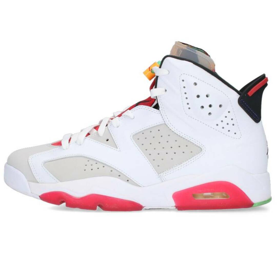 NIKE(ナイキ)のナイキ  AIR JORDAN 6 RETRO White and University Red  CT8529-062 エアジョーダン6レトロスニーカー メンズ 28cm メンズの靴/シューズ(スニーカー)の商品写真