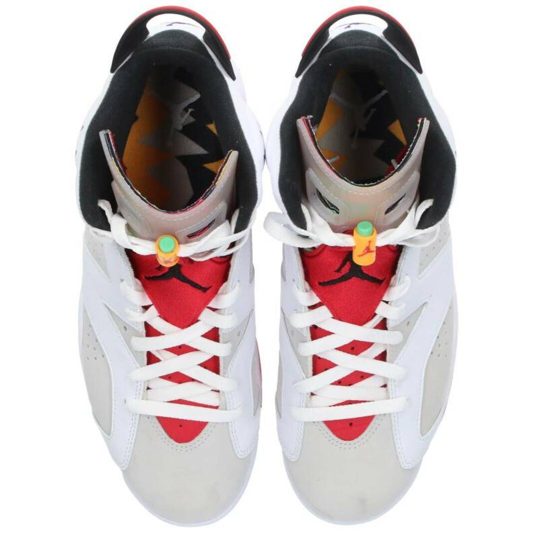 NIKE(ナイキ)のナイキ  AIR JORDAN 6 RETRO White and University Red  CT8529-062 エアジョーダン6レトロスニーカー メンズ 28cm メンズの靴/シューズ(スニーカー)の商品写真