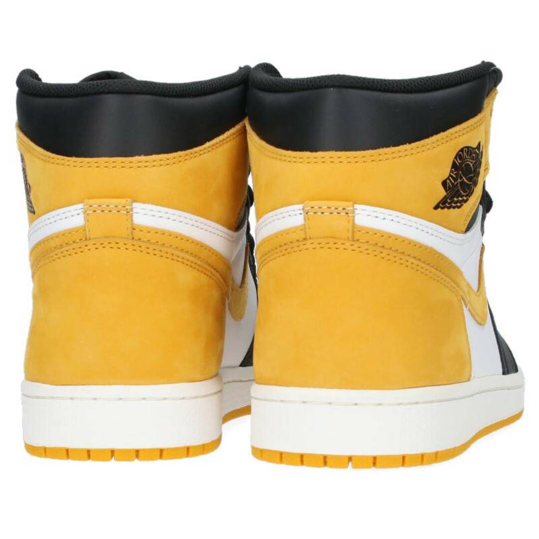 NIKE(ナイキ)のナイキ  AIR JORDAN 1 RETRO HIGH OG YELLOW OCHRE 555088-109 エアジョーダン1レトロハイオージーイエローオークルスニーカー メンズ 27.5cm メンズの靴/シューズ(スニーカー)の商品写真