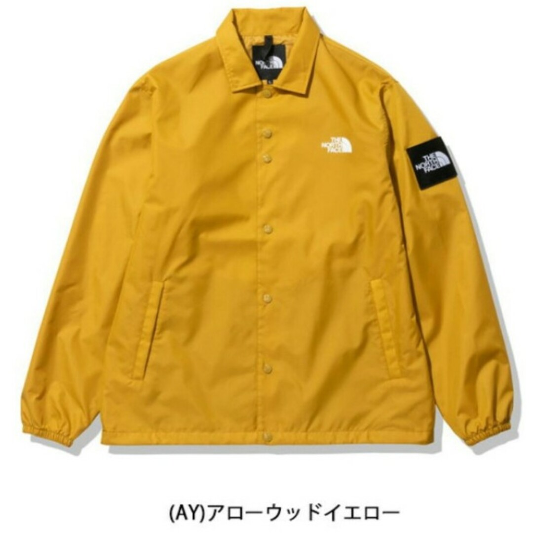 THE NORTH FACE(ザノースフェイス)のノースフェイス　コーチジャケット　XL アローウッドイエロー メンズのジャケット/アウター(ナイロンジャケット)の商品写真