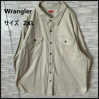 ラングラー(Wrangler)の【Wrangler/ラングラー】 シャツ　オーバーサイズ　アメカジ　ストリート(シャツ)