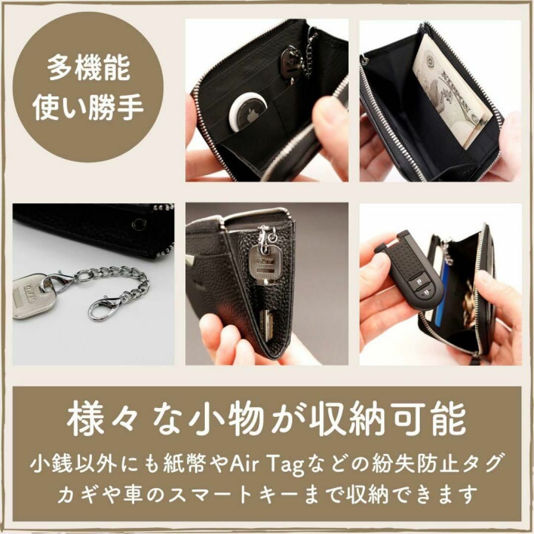 ⭐️セール⭐️ メンズ 財布 本革 折り畳み コンパクト プレゼント ギフト ブ メンズのファッション小物(折り財布)の商品写真