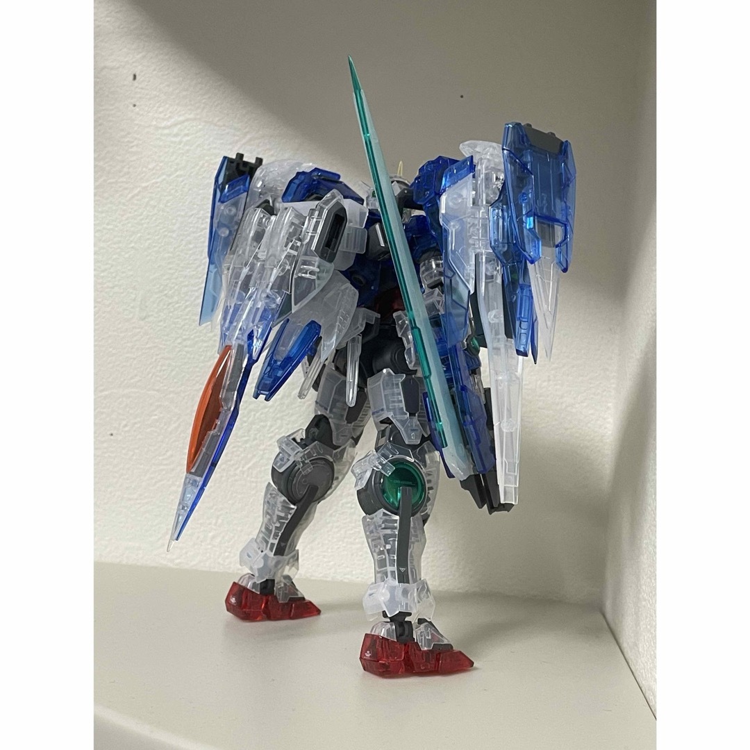 BANDAI(バンダイ)のRG 1/144 ダブルオーライザー　クリア エンタメ/ホビーのおもちゃ/ぬいぐるみ(プラモデル)の商品写真