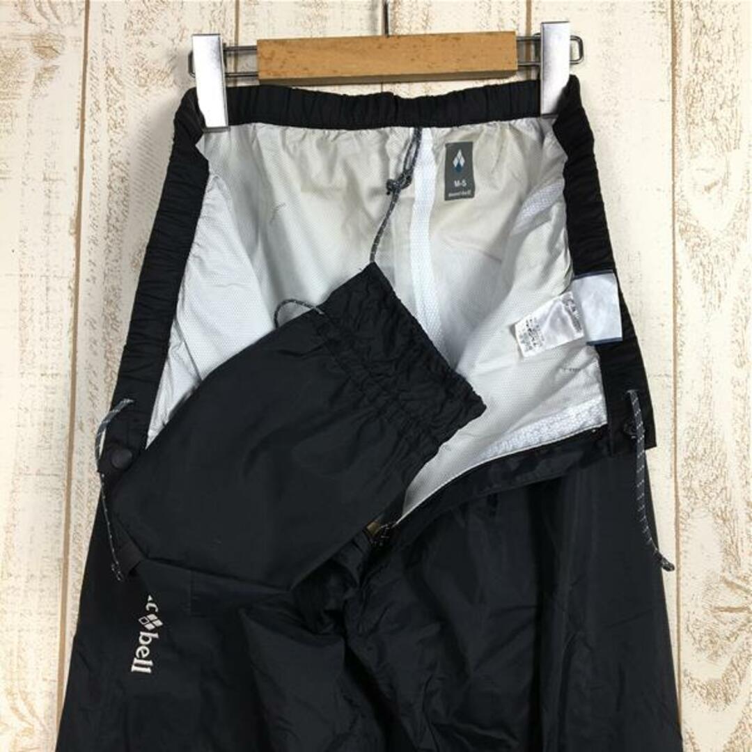 mont bell(モンベル)のMENs W-M L-Srt  モンベル レインハイカー パンツ ドライテック2L防水透湿 レインシェル MONTBELL 1128663 ブラック系 メンズのメンズ その他(その他)の商品写真