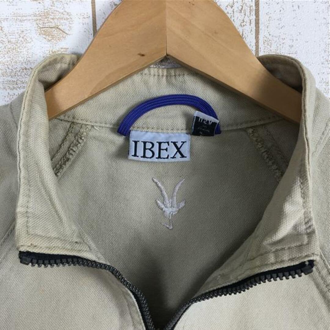 MENs S  アイベックス コットン キャンバス プルオーバー シャツ Cotton Canvas Pullover Shirts アメリカ製 生産終了モデル 入手困難 IBEX ベージュ系 メンズのメンズ その他(その他)の商品写真