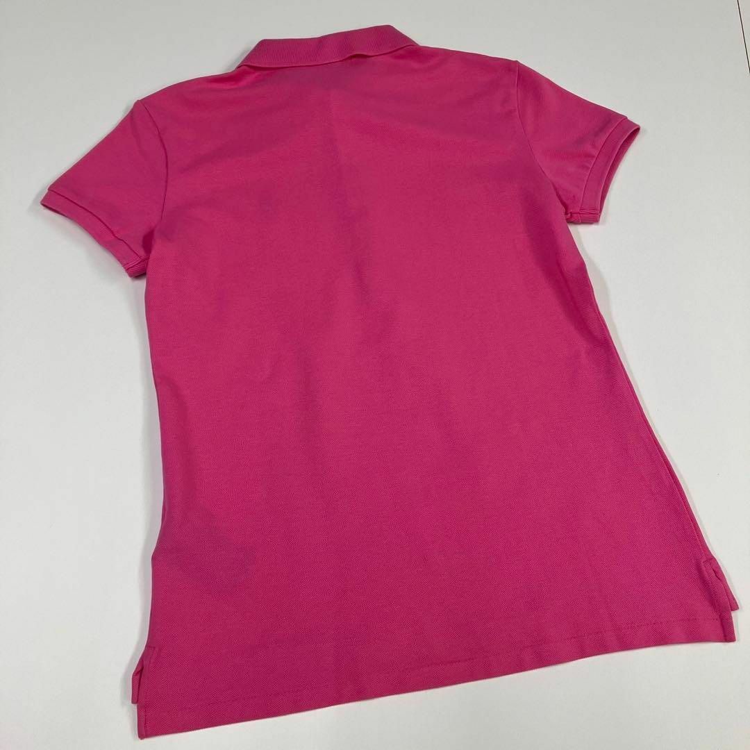 POLO RALPH LAUREN(ポロラルフローレン)のポロラルフローレン　ポロシャツ　未使用　ピンク　ストレッチ　タイト レディースのトップス(ポロシャツ)の商品写真