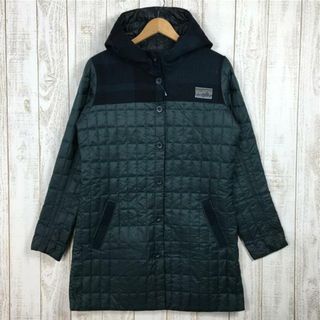 パタゴニア(patagonia)のWOMENs S  パタゴニア 2016 リサイクルド ダウン フーデッド コート Recycled Down Hooded Coat ダウン ジャケット フーディ リコレクションシリーズ 生産終了モデル 入手困難 PATAGONIA 28075 CAN Carbon グリーン系(その他)