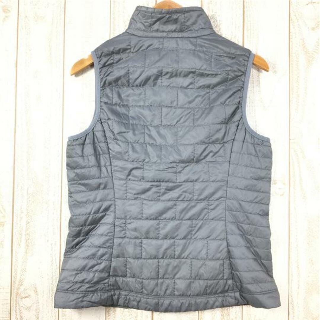 patagonia(パタゴニア)のWOMENs M  パタゴニア ナノパフ ベスト Nano Puff Vest プリマロフト ゴールド インサレーション ユニフォーム 入手困難 PATAGONIA 84247 FEA Feather Grey グレー系 レディースのファッション小物(その他)の商品写真