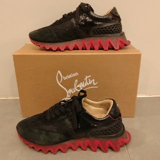 クリスチャンルブタン(Christian Louboutin)のChristian Louboutin ルビシャーク41.5　黒(スニーカー)