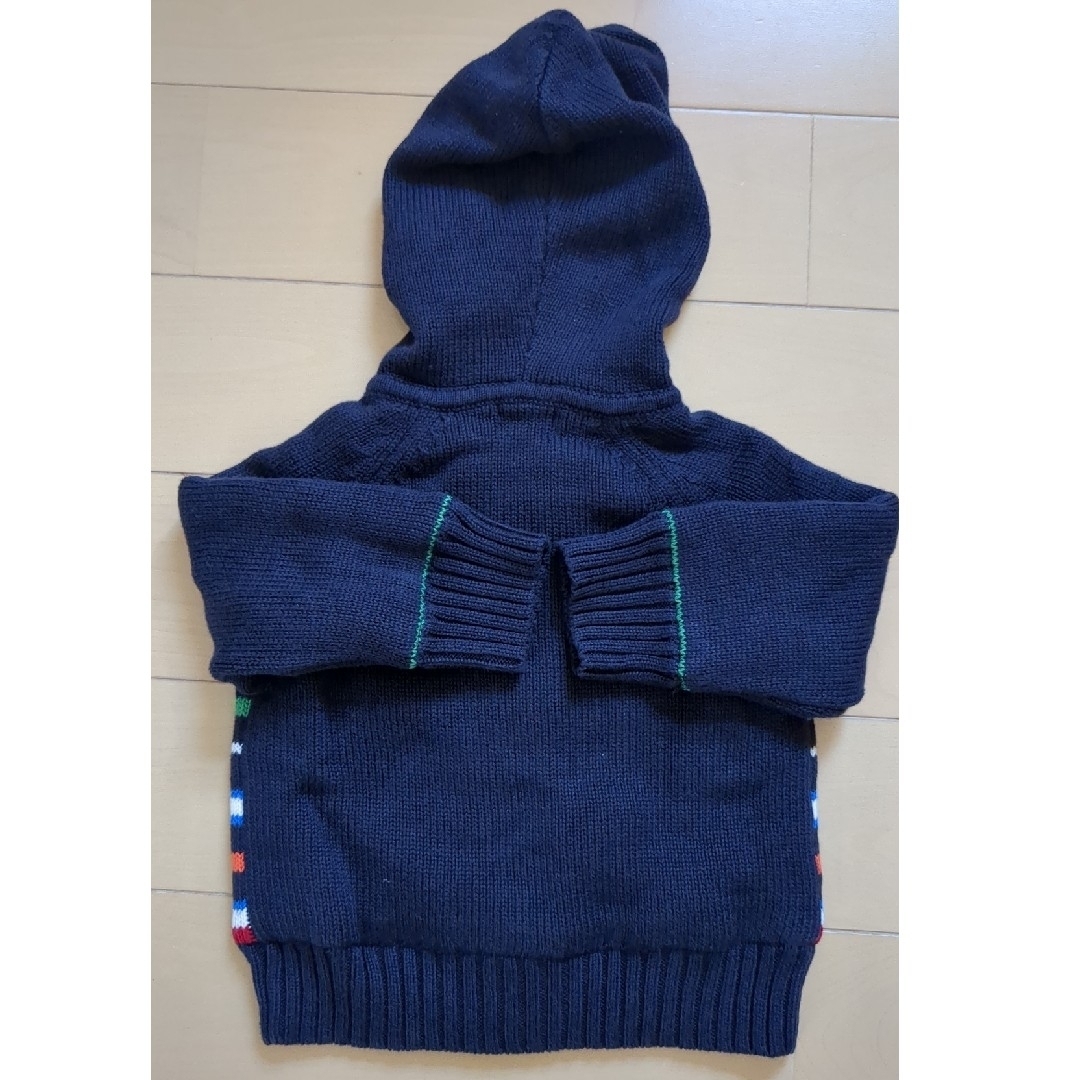 babyGAP(ベビーギャップ)のbaby GAP ニットパーカー（70） キッズ/ベビー/マタニティのベビー服(~85cm)(ニット/セーター)の商品写真