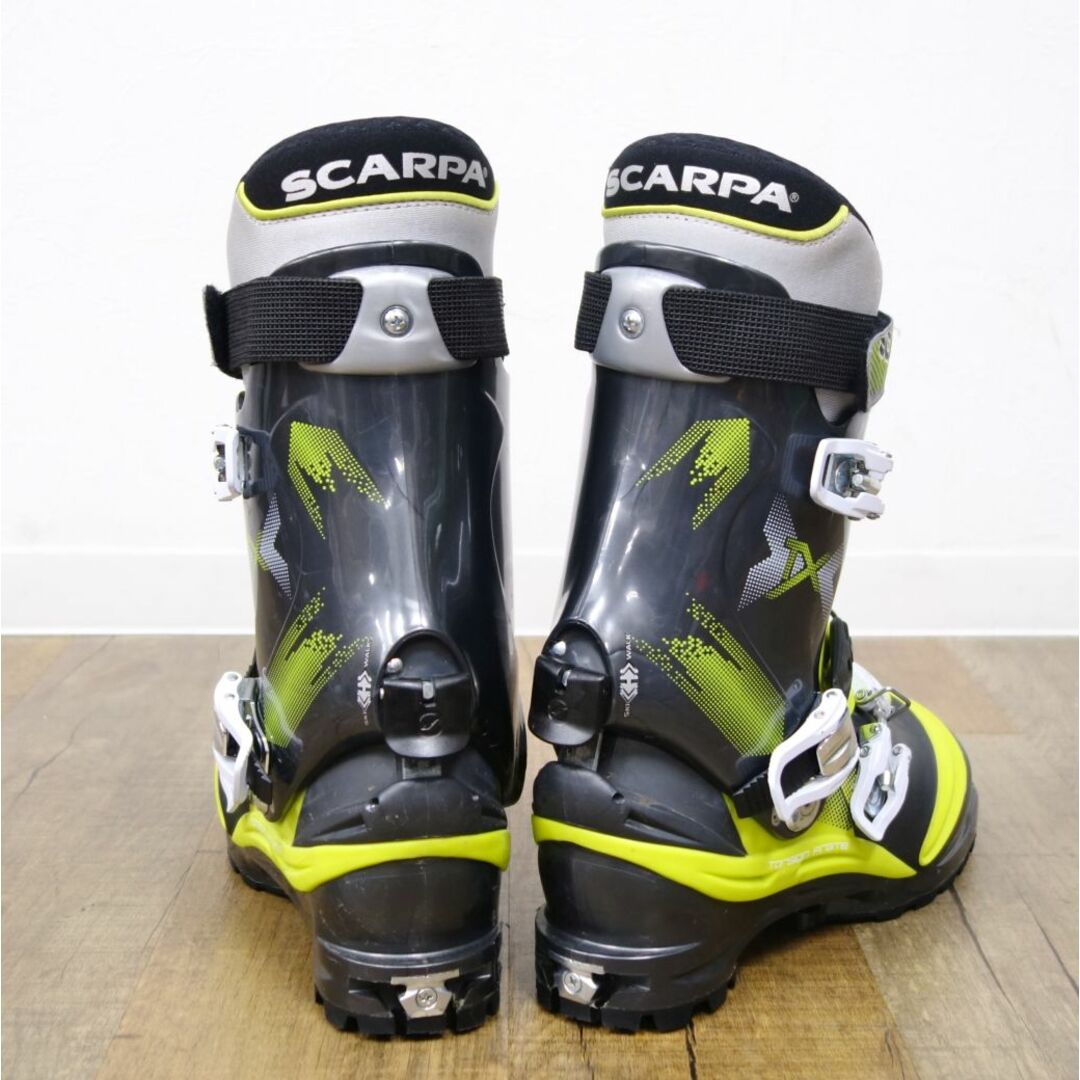 スカルパ SCARPA テレマーク スキーブーツ TX ターミネーターX 26.5cm 307mm NTN TTS TLT 3バックル 山スキー アウトドア スカルパ SCARPA テレマーク スキーブーツ TX ターミネーターX 26.5cm 307mm NTN TTS TLT 3バックル 山スキー アウトドア