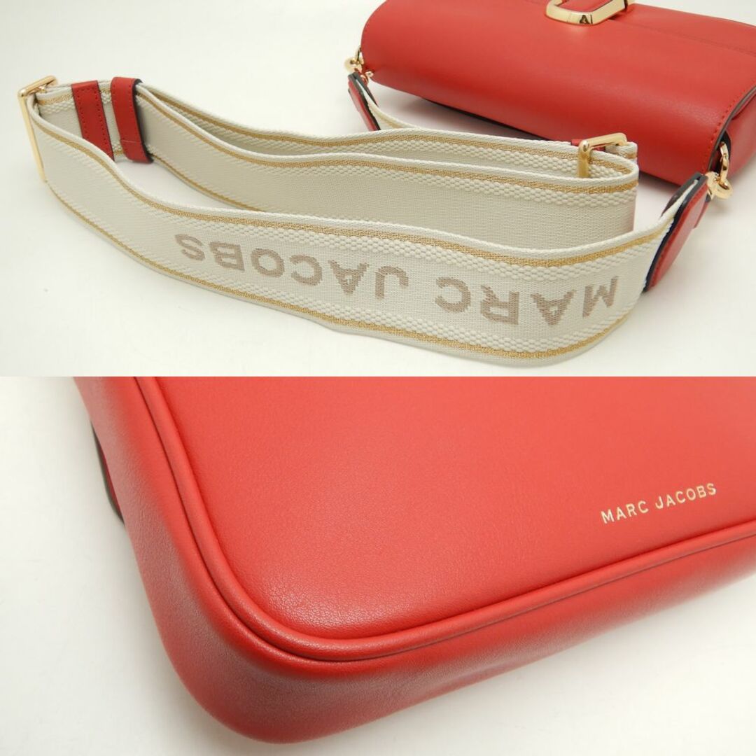 MARC JACOBS(マークジェイコブス)のMARC JACOBS マークジェイコブス ザＪマーク H956L01PF22 ショルダーバッグ レザー レッド/251463【中古】 レディースのバッグ(ショルダーバッグ)の商品写真