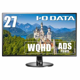 IODATA モニター 27インチ WQHD ADSパネル 非光沢 (HDMI×(ディスプレイ)