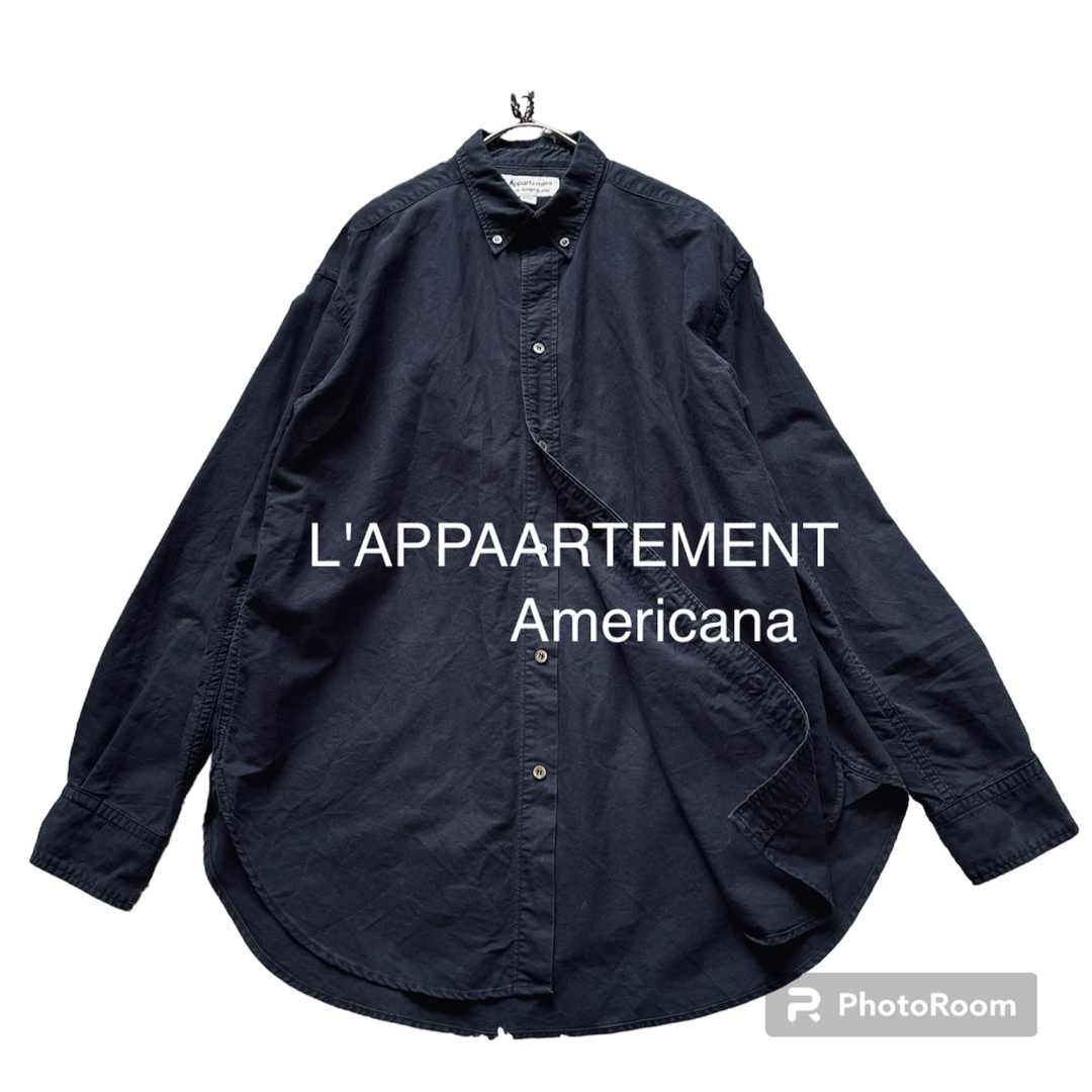 アパルトモン別注 Americana OX Shirts ビックシルエット