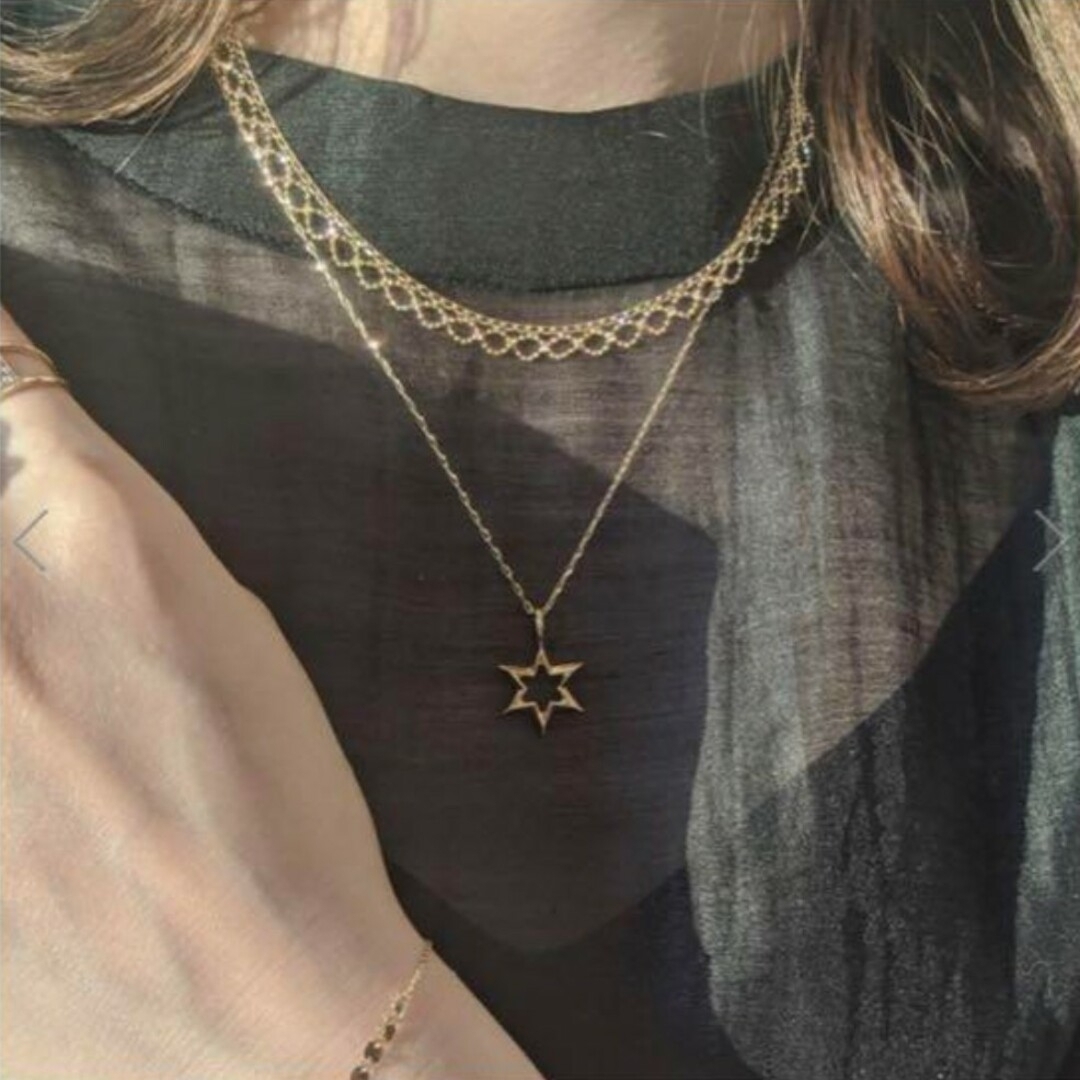 STAR JEWELRY(スタージュエリー)のSTAR JEWELRY GIRL(スタージュエリーガール) K10 ネックレス レディースのアクセサリー(ネックレス)の商品写真