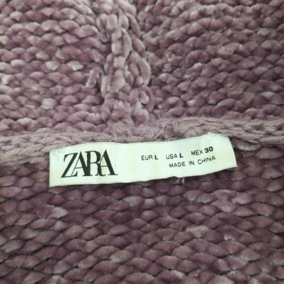 ZARA(ザラ)のZARA(ザラ) パープルスウェットパーカ レディース トップス パーカー レディースのトップス(パーカー)の商品写真