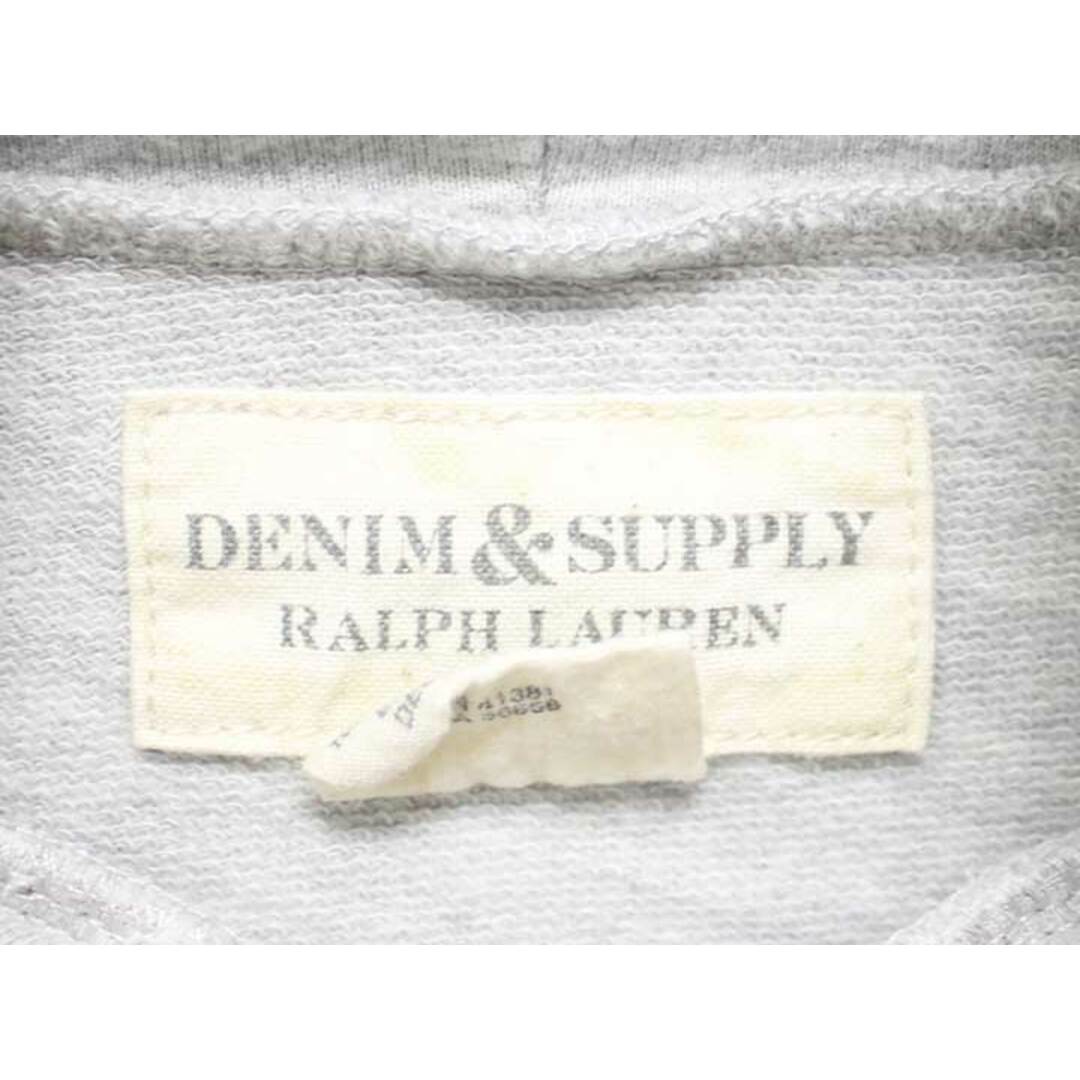 Ralph Lauren(ラルフローレン)の△ Denim & Supply Ralph Lauren/デニムアンドサプライ ラルフローレン△パーカー/スウェット/トレーナー/プルオーバー/長袖/ロゴプリント　ライトグレー　レディース　M　【中古】　春夏秋冬 625032 レディースのトップス(パーカー)の商品写真