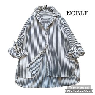 ノーブル(Noble)のNOBLE ノーブル　ストライプシャツ(シャツ/ブラウス(長袖/七分))