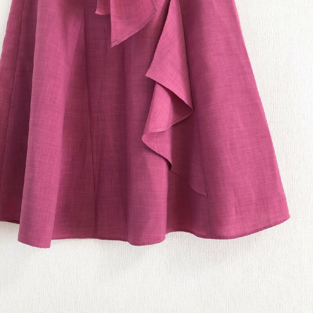 PROPORTION BODY DRESSING(プロポーションボディドレッシング)のプロポーションボディドレッシング　フレアスカート　M　ピンク　ポリ100% レディースのスカート(その他)の商品写真