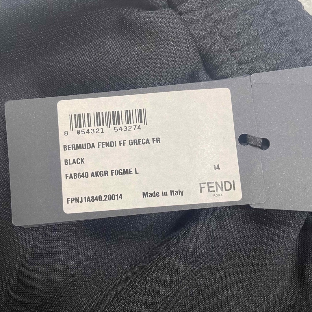FENDI(フェンディ)の新品タグ付き　フェンダーチェ　FENDACE 22ss ハーフパンツ　Lサイズ メンズのパンツ(ショートパンツ)の商品写真