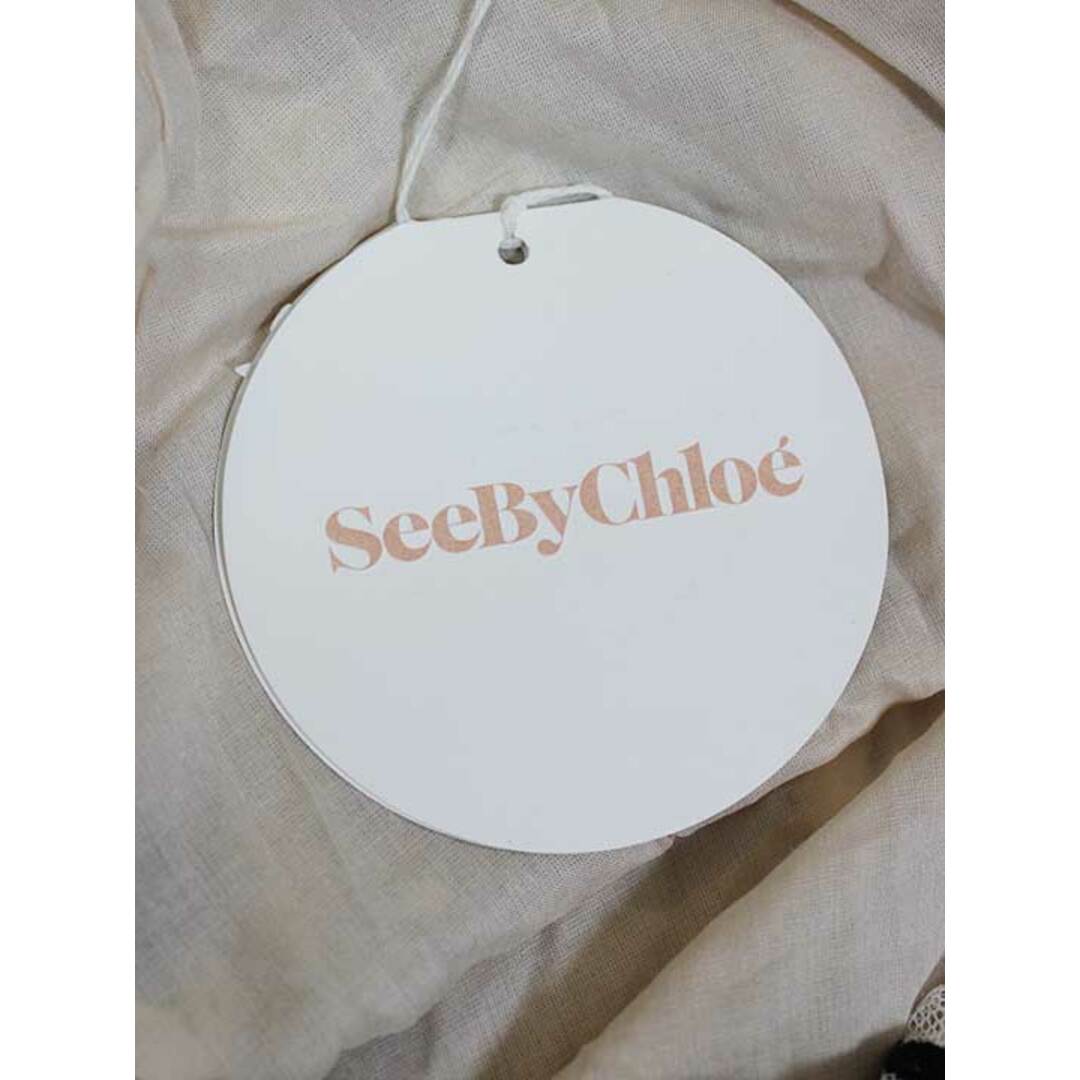 SEE BY CHLOE(シーバイクロエ)の新品未使用品☆SEE BY CHLOE/シーバイクロエ☆刺繍スカート/ウエスト紐/ミディ丈 ライトピンク レディース 44 春夏 905032 レディースのスカート(その他)の商品写真