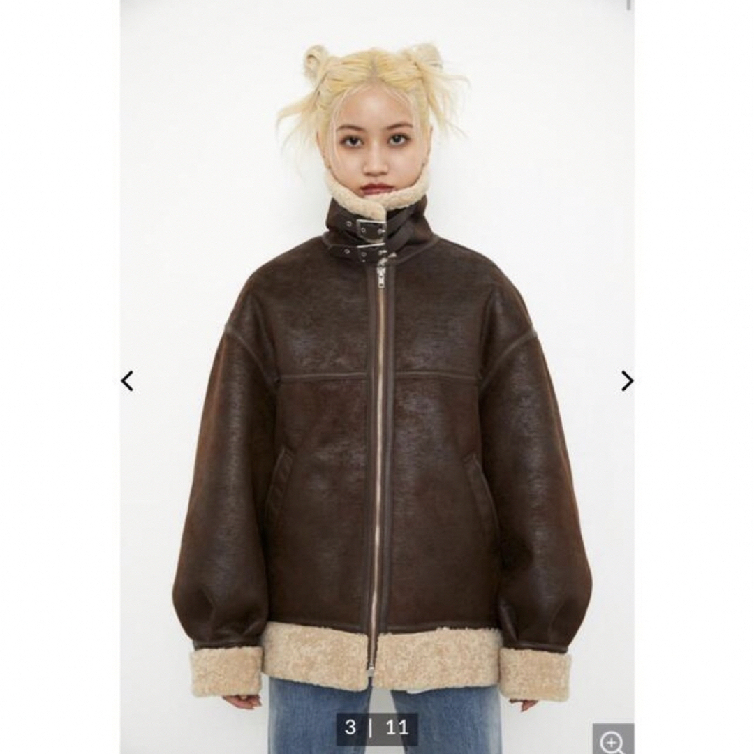 LAGUA GEM VINTAGE OVER F MOUTON COAT B-3 LAGUA GEM VINTAGE OVER F MOUTON COAT B-3