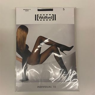 ウォルフォード(Wolford)の新品未開封Wolford INDIVIDUAL10 nearly black S(タイツ/ストッキング)