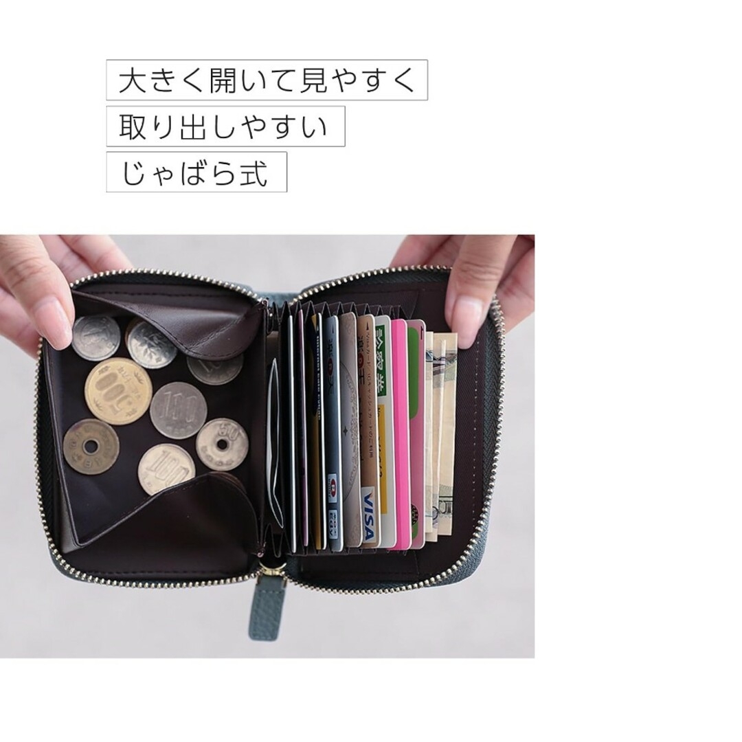 本革ミニ財布 京童工房 シュトレンテ オリーブ色　未使用品(新品)、大特価品！！ レディースのファッション小物(財布)の商品写真