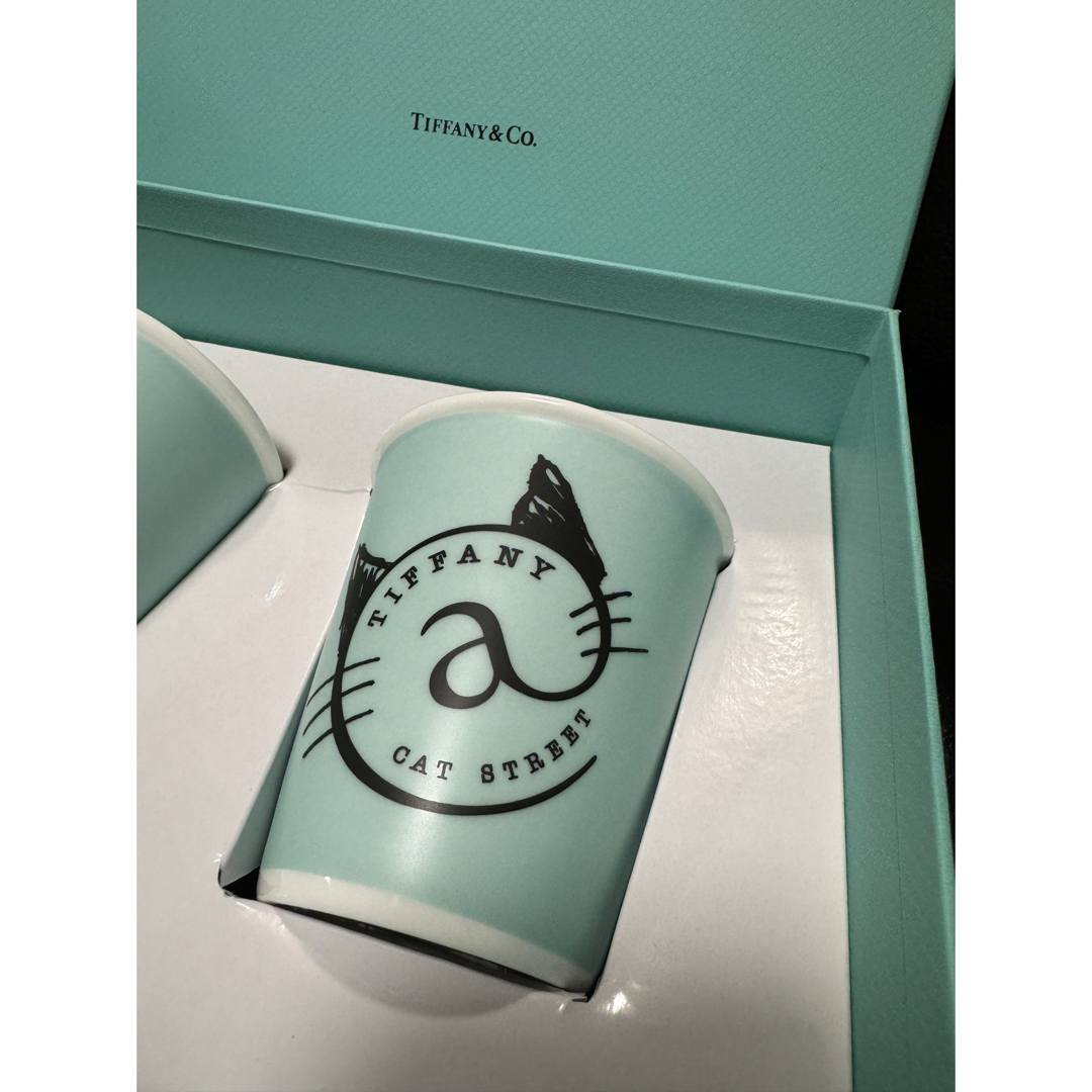 Tiffany & Co.(ティファニー)のティファニー キャットストリートペーパーカップ 単品1つ インテリア/住まい/日用品のキッチン/食器(食器)の商品写真