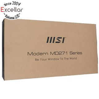 エムエスアイ(msi)のMSI　27インチ 液晶ディスプレイ Modern　MD271P(PC周辺機器)