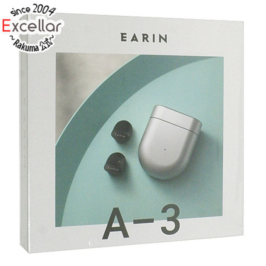 EARIN(イヤーイン)のEARIN　Bluetoothワイヤレスイヤホン EARIN A-3　EI-3012　シルバー スマホ/家電/カメラのオーディオ機器(ヘッドフォン/イヤフォン)の商品写真