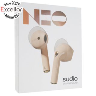 スーディオ(sudio)のSudio　ワイヤレスイヤホン NIO　SD-0094　ベージュ　未使用(ヘッドフォン/イヤフォン)