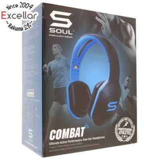 トリプルファイブソウル(555SOUL)のSOUL　ヘッドホン Ultimate Active Performance Over-Ear Headphones　COMBAT ELECTRIC BLUE　未使用(ヘッドフォン/イヤフォン)