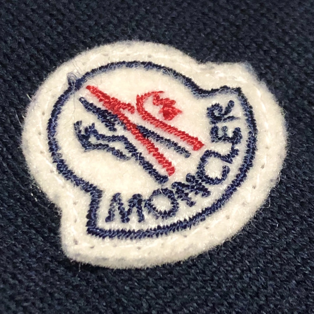 MONCLER(モンクレール)のMONCLER モンクレール カーディガン ワッペン刺繍 ロゴ付き 美品 メンズのトップス(カーディガン)の商品写真