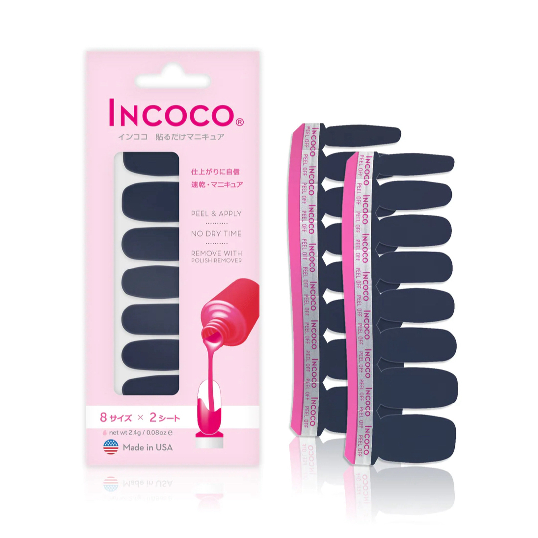 Incoco(インココ)のINCOCO ディープ エンド (Deep End) ネイルシール コスメ/美容のネイル(ネイル用品)の商品写真