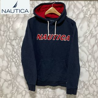 NAUTICA - 【背面ビッグ刺繍ロゴ】NAUTICAナイロンジャケット古着