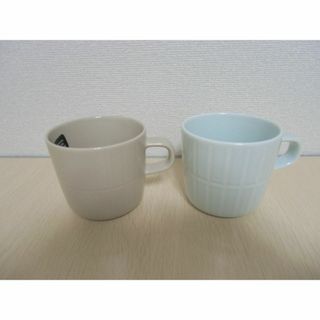 マリメッコ(marimekko)のマリメッコ♡コーヒーカップ♡2個セット♬（煉瓦）(グラス/カップ)