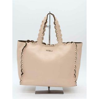 フルラ(Furla)の♪FURLA/フルラ♪ハンドバッグ/レザー/エレガント/シンプル/カジュアル/オシャレ/BAG/鞄 ライトピンク/桃色 レディース 【中古】 春夏秋冬 014032(ハンドバッグ)