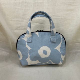 マリメッコ(marimekko)のマリメッコハンドメイド持ち手付きポーチ(ポーチ)