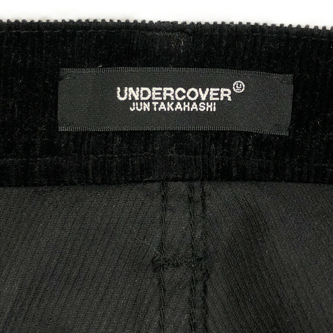 UNDERCOVER(アンダーカバー)のUNDERCOVER JUNTAKAHASHI アンダーカバー UC2C4501-2 ストレッチコーデュロイラインペイントスリム パンツ 黒×白 サイズ2 正規品 / 33498 メンズのパンツ(その他)の商品写真